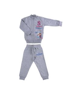 Tuta 2 Pezzi Disney Frozen Grigio