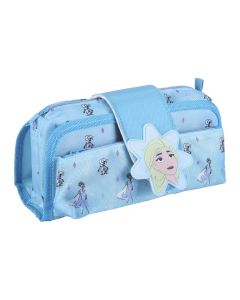 Frozen Astuccio Scuola Tombolino Multi Scompartimento con Velcro
