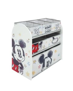 Scaffale Multicontenitore Portagiochi Mickey Natural
