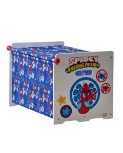 Marvel Spiderman Cassapanca Portagiochi In Legno e Tessuto