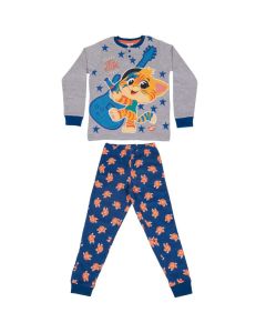 Pigiama lungo Lampo 44 Gatti Grigio