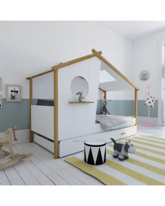 Letto Singolo Montessori a Casetta 90x200 cm