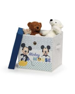 Mickey Mouse Contenitore Portaoggetti in tessuto con Coperchio