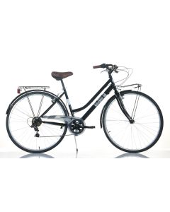 Bicicletta Bambino Trekking Donna 28 pollici Bicicletta City Nera Dino Bikes