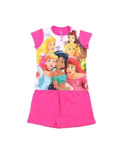 Pigiama corto Disney Princess Fuxia