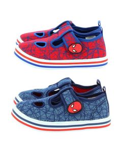 Scarpa Canvas con Occhielli Spiderman