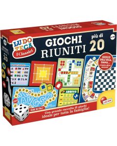 Lisciani Giochi Ludoteca Set con più di 20 giochi da tavolo