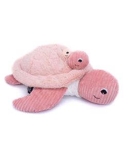 Les Deglingos Peluche Tartaruga gigante Rosa