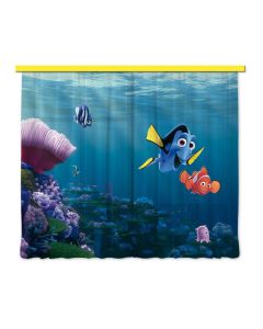 Disney Nemo Coppia di Tende per la Cameretta 180x160cm