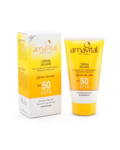 Crema Solare spf 50, 150ml - Amavital Sun Passion