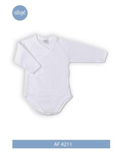 Ellepi Body Caldo Cotone Neonato Apertura laterale Manica Lunga