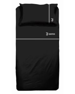 Completo Lenzuola con ricamo Juventus piazza e mezzo