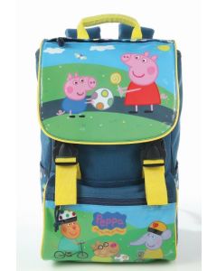 Peppa Pig Zaino Scuola Elementare Primino Blu