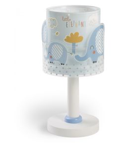 Lampada da comodino Elefantini Blu