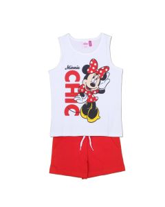 Completo Mare Minnie Bianco