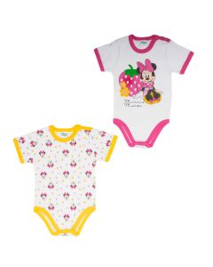 Ellepi Set di 2 Body Estivi Minnie Giallo