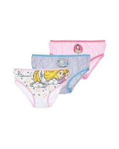 Set di 3 mutandine slip Principesse 4/5 Anni