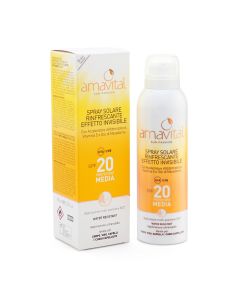 Spray Solare Effetto Invisibile spf 20, 150ml - Amavital Sun Passion