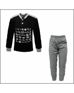 Pigiama bimbo Serafino Juventus Nero