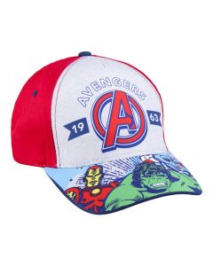 Berretto con visiera Avengers Rosso