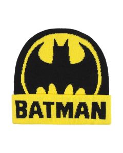 Berretto con risvolto Batman