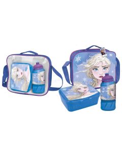 Set portamerenda con accessori Frozen