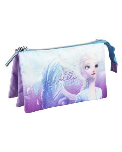 Frozen 2 Astuccio Scuola Bustina 3 Scompartimenti