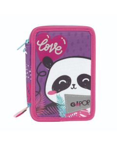 Astuccio Scuola TriploPandastic GOPOP Giochi Preziosi