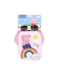 Set Cappellino ed occhiali da sole Peppa Pig
