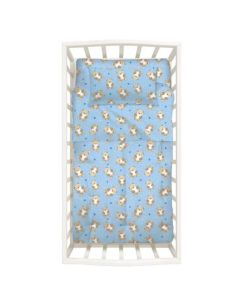 Caleffi Trapunta Con Paracolpi Lettino Baby Orsacchiotti Azzurro