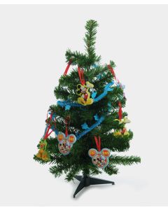 Albero di Natale con 12 Decorazioni  Mickey Mouse