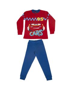 Pigiama lungo Cars Disney Pixar Rosso e Blu