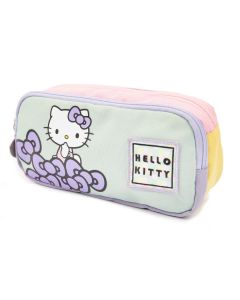 Hello Kitty Astuccio Bustina a 2 zip Giochi Preziosi