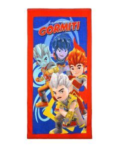 Telo Bagno e Mare Gormiti Rosso