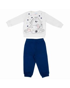 Pigiama Baby Disney Dalmata Carica dei 101 Bianco