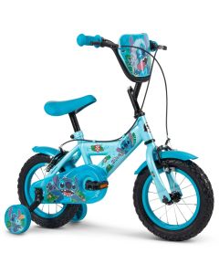 Disney StitchBicicletta a sfera per Bambini 12 pollici – Bici con Ruote Stabilizzatrici