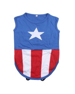 Maglia per cane Capitan America