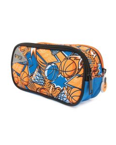 Astuccio Bustina a 2 zip Slam Dunk GOPOP Giochi Preziosi