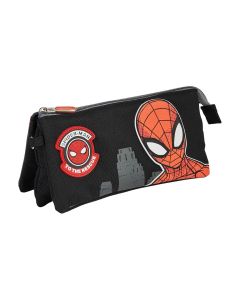 Spiderman Astuccio Bustina 3 Scomparti