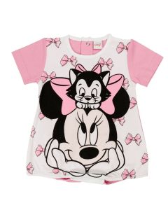 Minnie Pagliaccetto Neonata Fiocchetti Rosa Ellepi