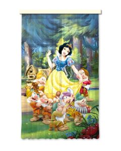 Biancaneve e i Sette Nani Tenda per PorteFinestre Cameretta 140x245cm