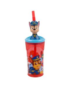 Bicchiere tridimensionale Paw Patrol Comic