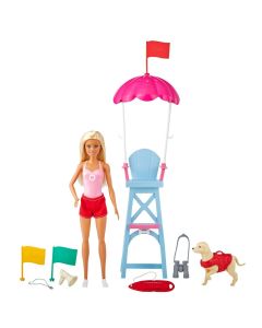 Barbie Playset Bambola Bagnina