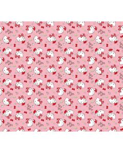 Hello Kitty Coppia di Tende per Finestre Rosa 180x160cm