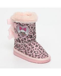 Stivaletto con pelo LOL Surprise Maculato rosa