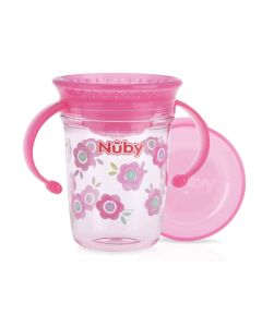 Tazza Anti Goccia Nuby in Tritan Wonder Cup Rosa