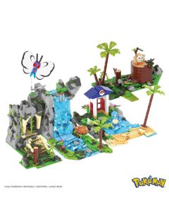 MEGA Pokemon Spedizione nella Giungla set di costruzioni con 1347 mattoncini