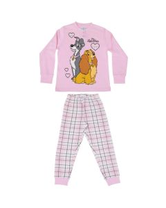 Pigiama lungo Lilli e il Vagabondo Rosa Confetto