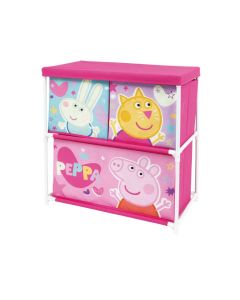 Peppa Pig Scaffale portagiochi in metallo