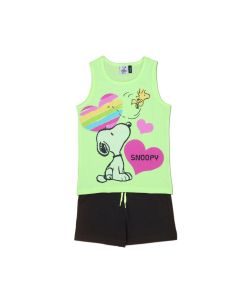 Completo Mare Snoopy Lime